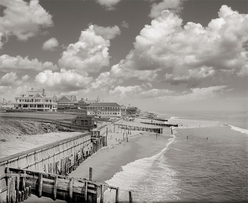 Old Elberon New Jersey Photo Long Branch Beachnew Jersey Etsy