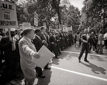 MLK Jr. March on Washington Photo: 1963 Civil Rights Print