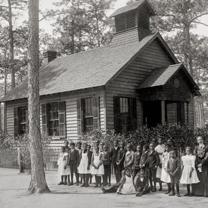 African American Vintage School Photo Wall Collection, Early 1900s immagine 4