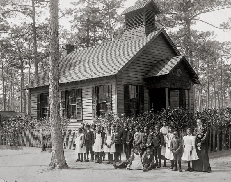 African American Vintage School Photo Wall Collection, Early 1900s immagine 4