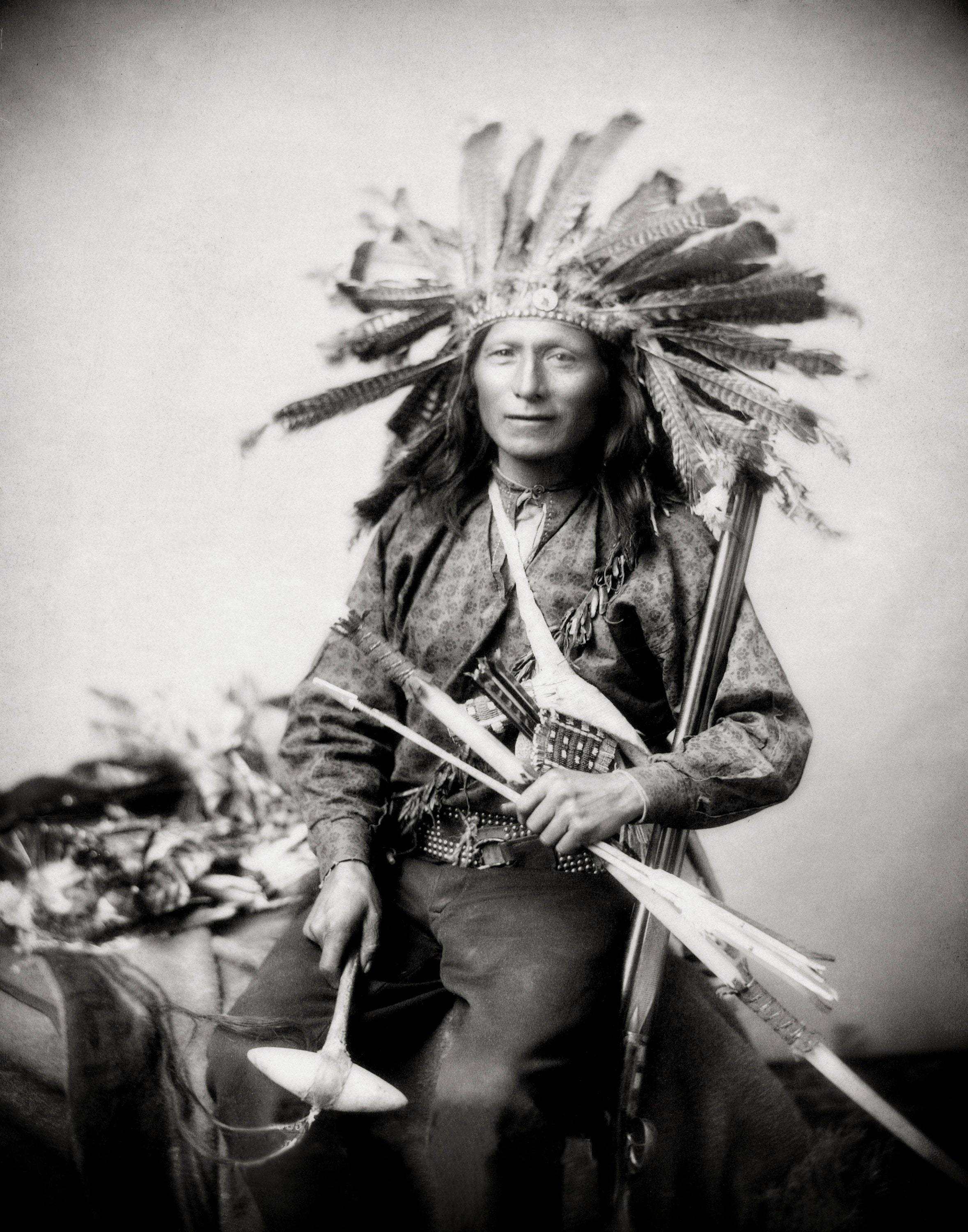 Old Native Americana Photo American 