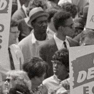 1963 March on Washington Print: Civil Rights Protest Signs image 6