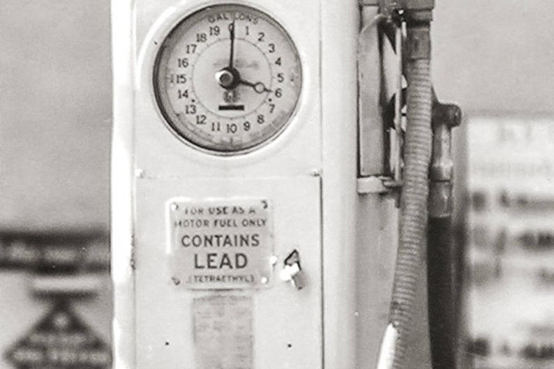 Old Gas Pumps, Esso Station, Historic New York City, Vintage Black and White Photos, Service Station, Gas Station 1935 image 5