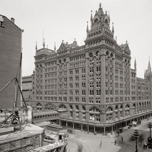Broad Street Station, Philadelphia PA: Early 1900s Architecture Print zdjęcie 1