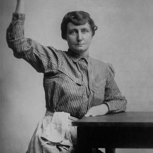 Pauline Adams Suffragette Print: Women&#39;s Rights Protest Photo