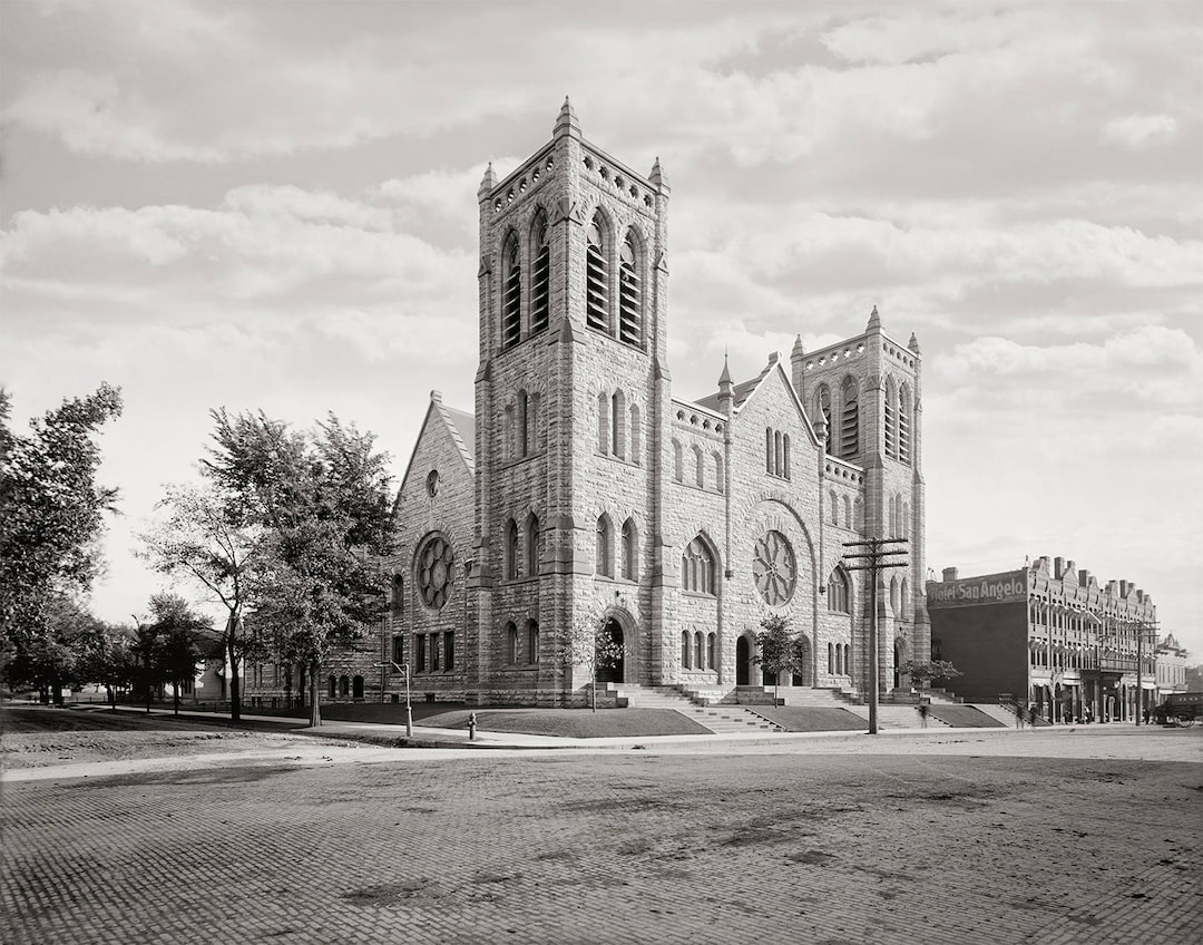 Old Minneapolis Photo Westminster Presbyterian Church Etsy