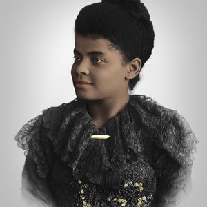 Ida B. Wells Portrait Photo, African American Art, Journalist, Activist, Abolitionist, African American Slavery, Suffragist, Black History