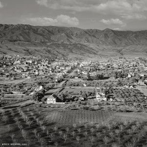 Santa Barbara California, Historical Photo, Vintage Print of Santa Barbra, Circa 1905, Old California Image