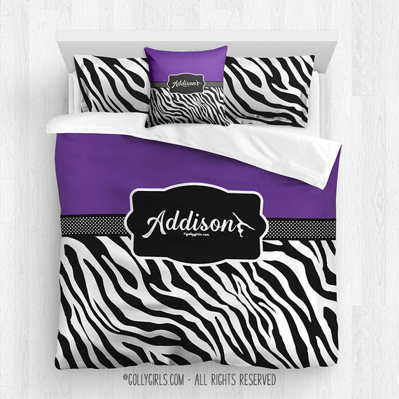Personalized Gymnastics Comforter Set Shams Pillow Monogrammed Etsy