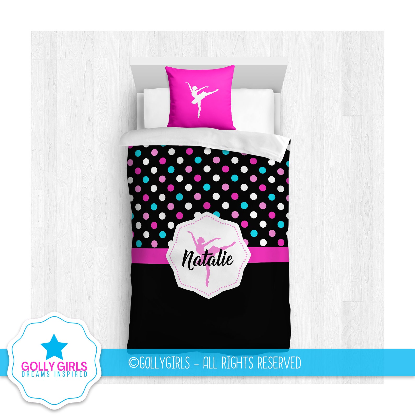 Enraptured Women s Dance Style Comforter Twin