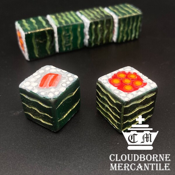 SUSHI Dice for Tabletop Gaming