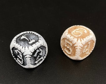 SKELETON Dice - Two Styles - for Tabletop Gaming