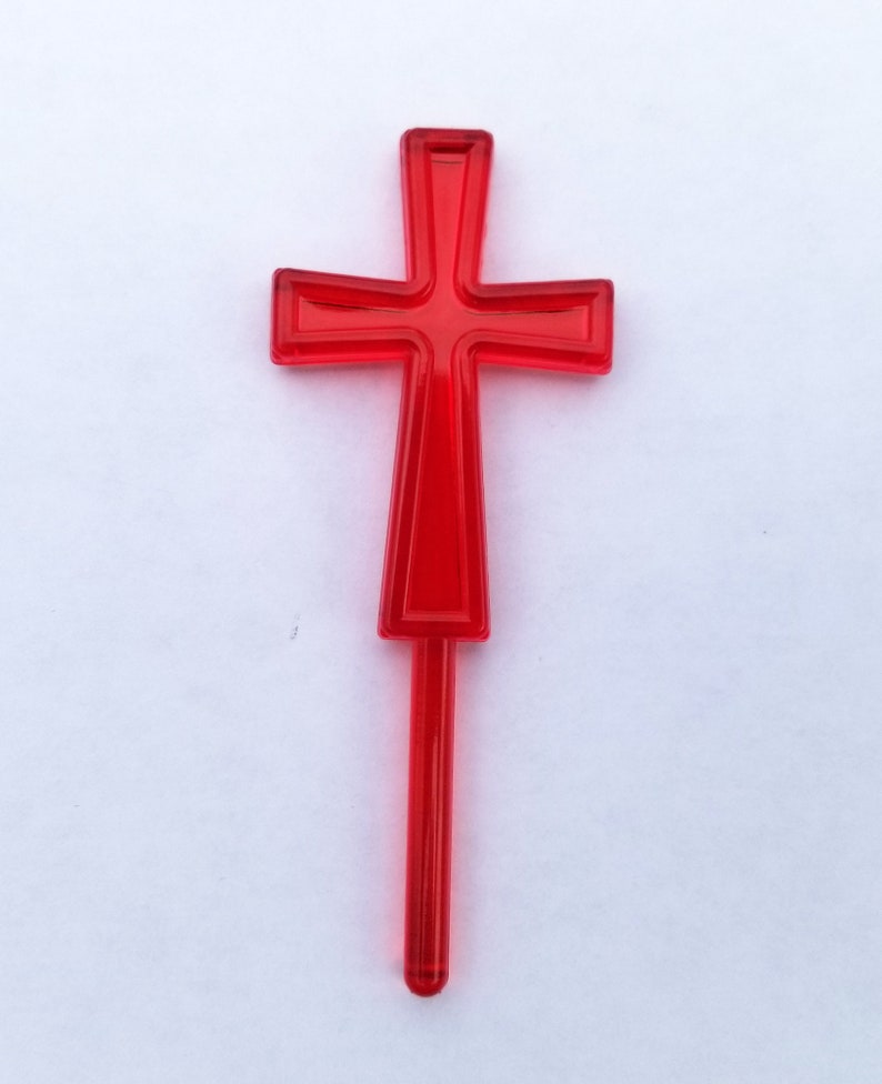 Cross Topper for Ceramic Christmas Tree / Cake Toppers image 3