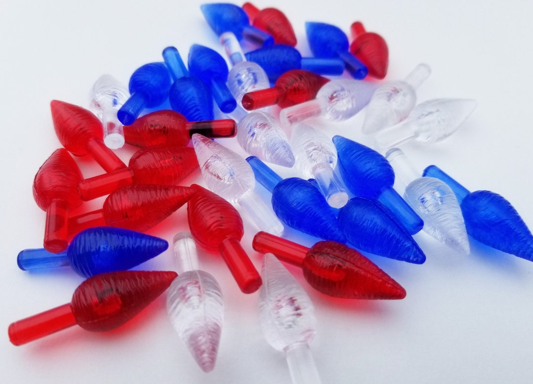 Ceramic Christmas Tree Lights Red Replacement Lights Bulbs For Ceramic  Christmas Tree, Mini Flame Light Ornaments For Ceramic Tree, Small Twist  Pegs Accessories For Crafts, 2 Stars Treetopperuff06177 Bulbs Set Christmas  Tree, image size:1080x779