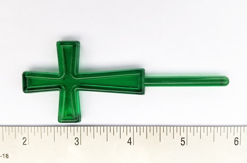 Cross Topper for Ceramic Christmas Tree / Cake Toppers image 2