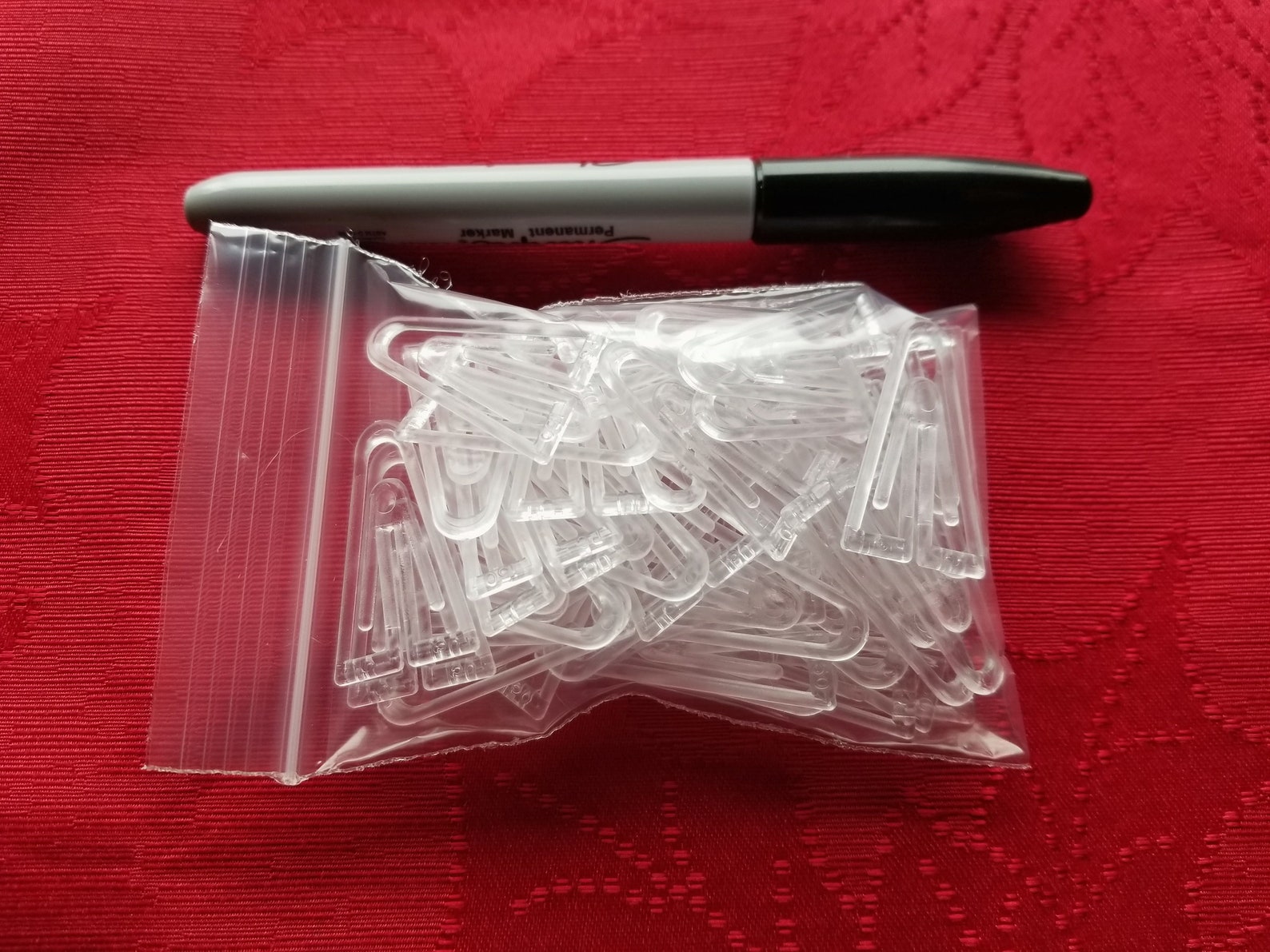Clear Plastic Paper Clips Etsy