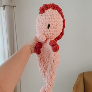 Seahorse lovey / seahorse snuggle / custom