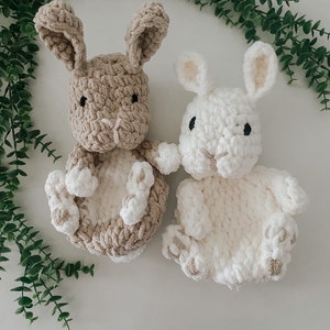 Bunny snuggly / bunny stuffie / Easter