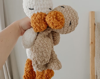 Pato de peluche / juguete de pato / pato de ganchillo