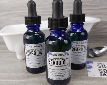 Beard Oil - Men's Grooming Product, Facial Hair Conditioner, Beard Serum, Shaving Gift for Him, Beard & Moustache Care, Hydrating Treatment