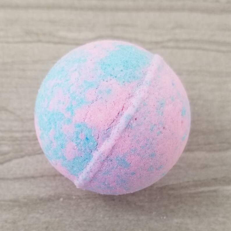 Cotton Candy Bath Bomb Popular Sweet Scented Bath Fizzie Etsy