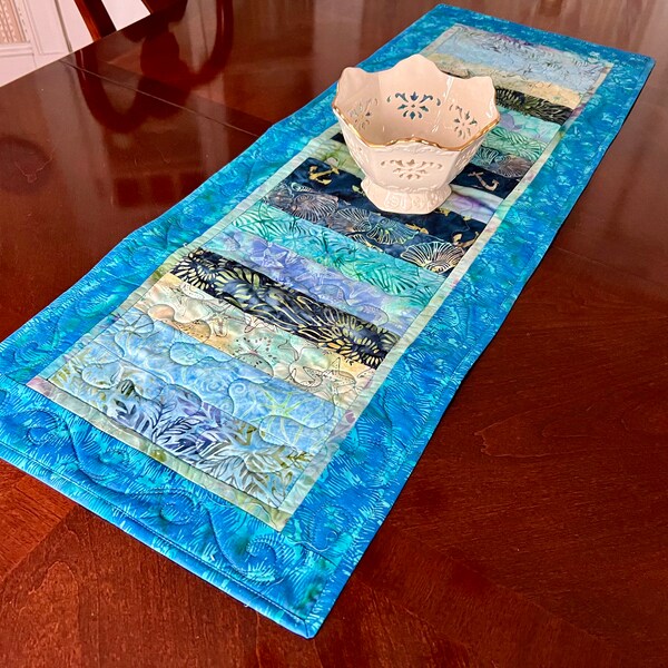 Batik Table Runner Etsy