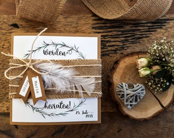 Hochzeitseinladungen Papeterie Gastgeschenke Vintage By Casaromi