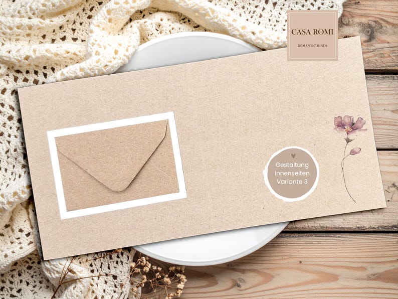 Wedding card, wedding congratulations card, wedding money gift, personalized wedding card, wedding wishes, MOUKI 2 image 5