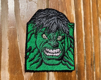 Handmade Hulk Patch | Patches for Jackets | Custom Patches | Backpack Patches | Super Hero Patches | Bag Patches | Patches for Jeans