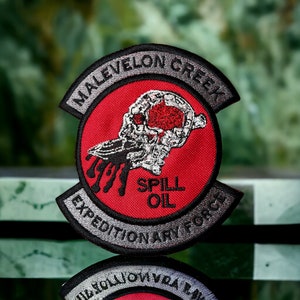 Hell Divers, MALEVELON CREEK Plaque de déversement d'hydrocarbures 5,14 x 4,66 3 options disponibles image 5