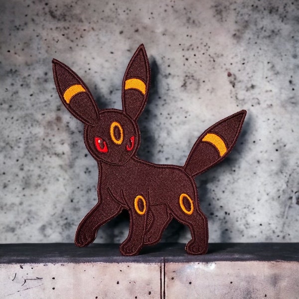 Umbreon #197 Pokedex Iron on Patch