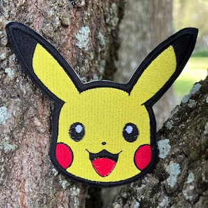 Ensemble d'écussons Pokemon mignon et coloré Salamèche carapuce Pikachu  ronflement écusson brodé cadeau pour les fans de Pokémon Objets de  collection Pokémon -  France
