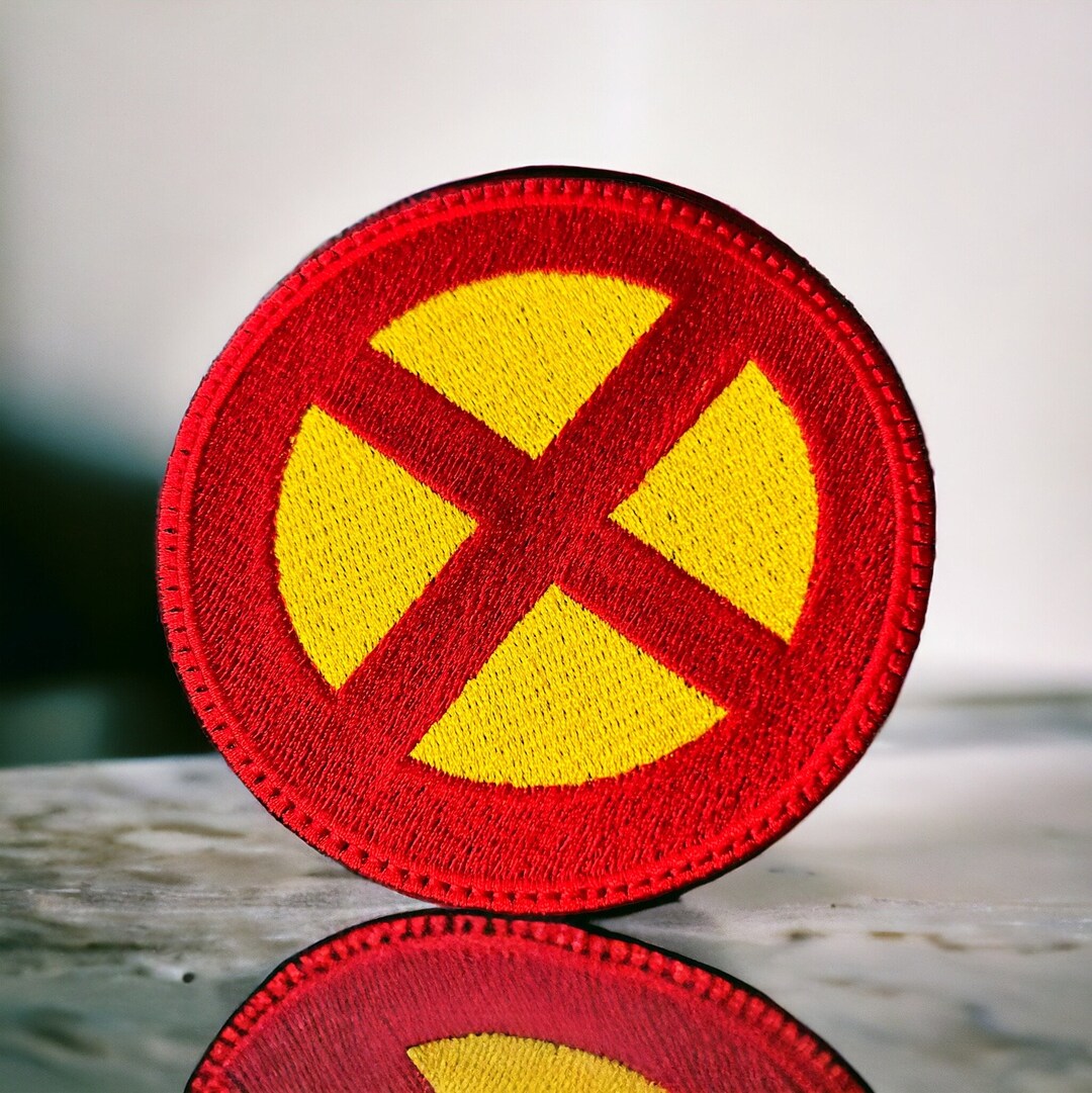 Xmen Iron on Patch Marvel Iron on Patch Blue Jean Iron on Patch Kids