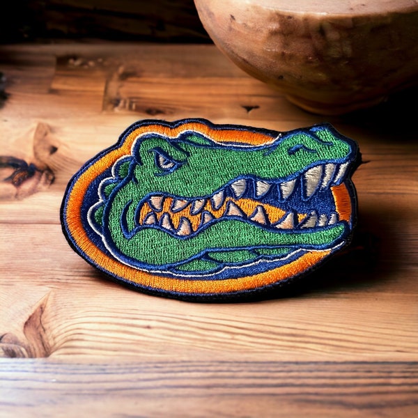 Florida Gator Patch/Iron On/Sew On/Hook/ 2.37" X 3.78"