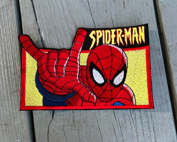 Spider-man Popsicle Iron-on Patch Homemade 