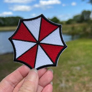 Resident Evil Iron On Patch/ Umbrella Corporation Patch/ Video Game Patch/ Cosplay Patch/ Kid Patches/ Blue Jean Patches/ Back Pack Patches