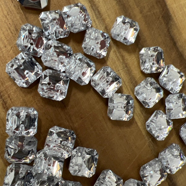Rhinestone Buttons - Etsy