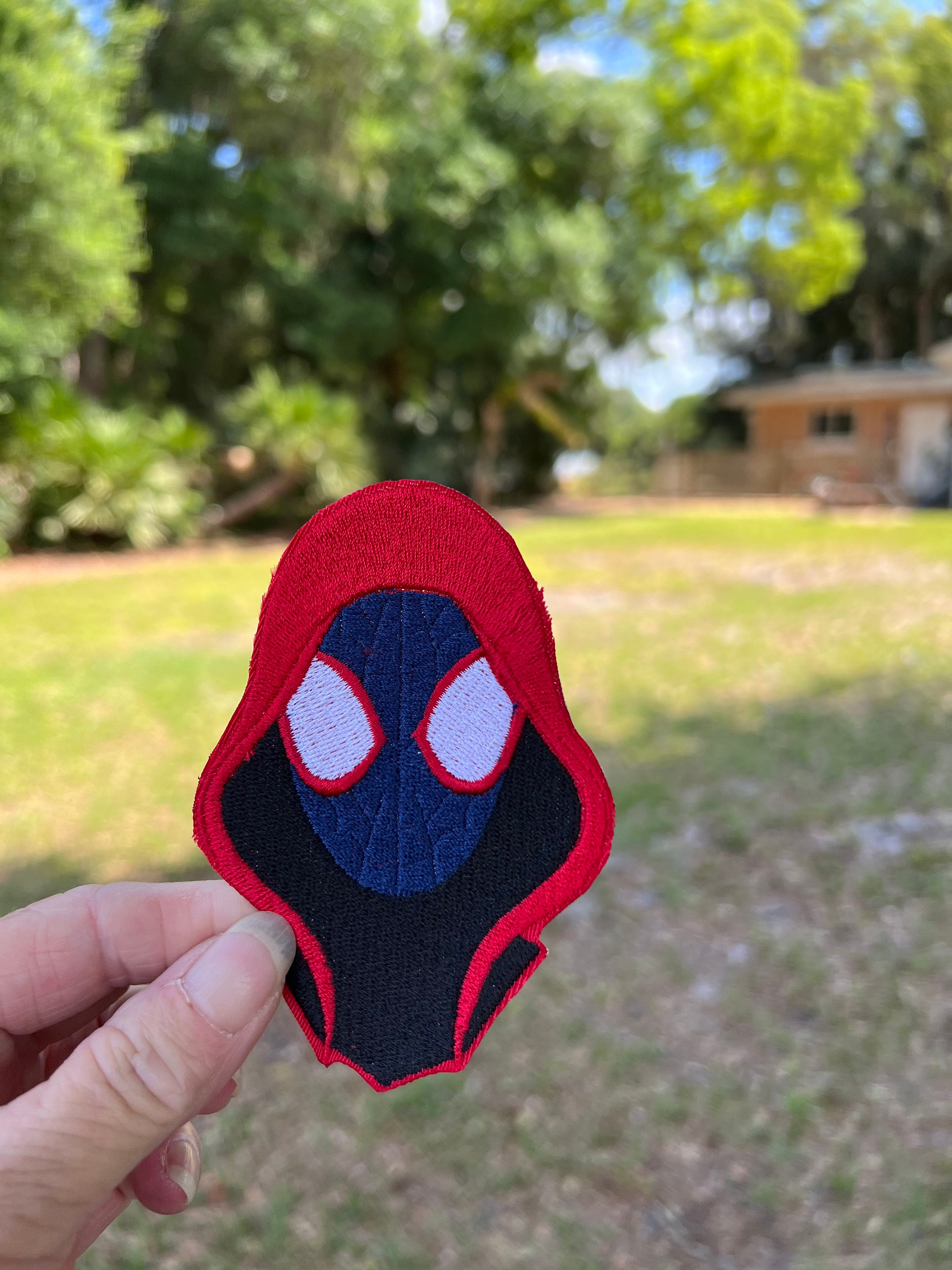 Spiderman Iron on Patches/ Marvel Patches/ Kid Patches/ Back Etsy