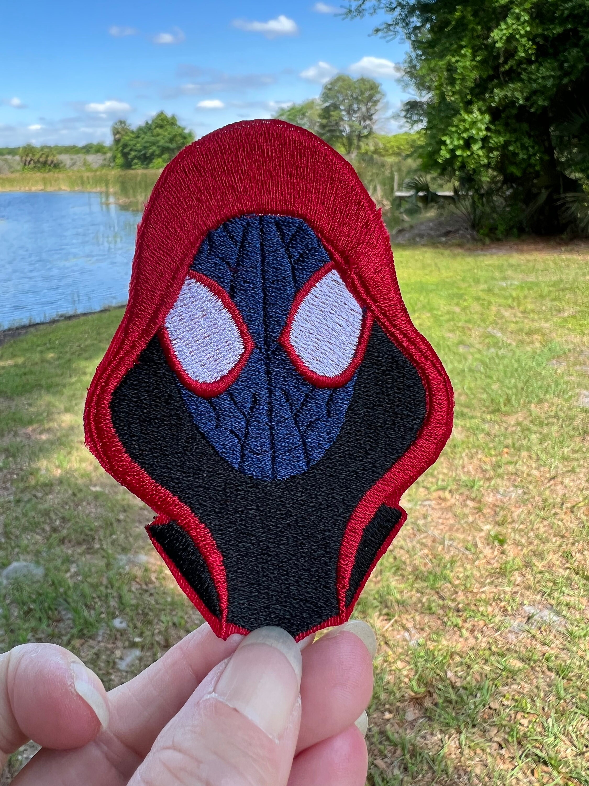 Spiderman Iron on Patches/ Marvel Patches/ Kid Patches/ Back Etsy