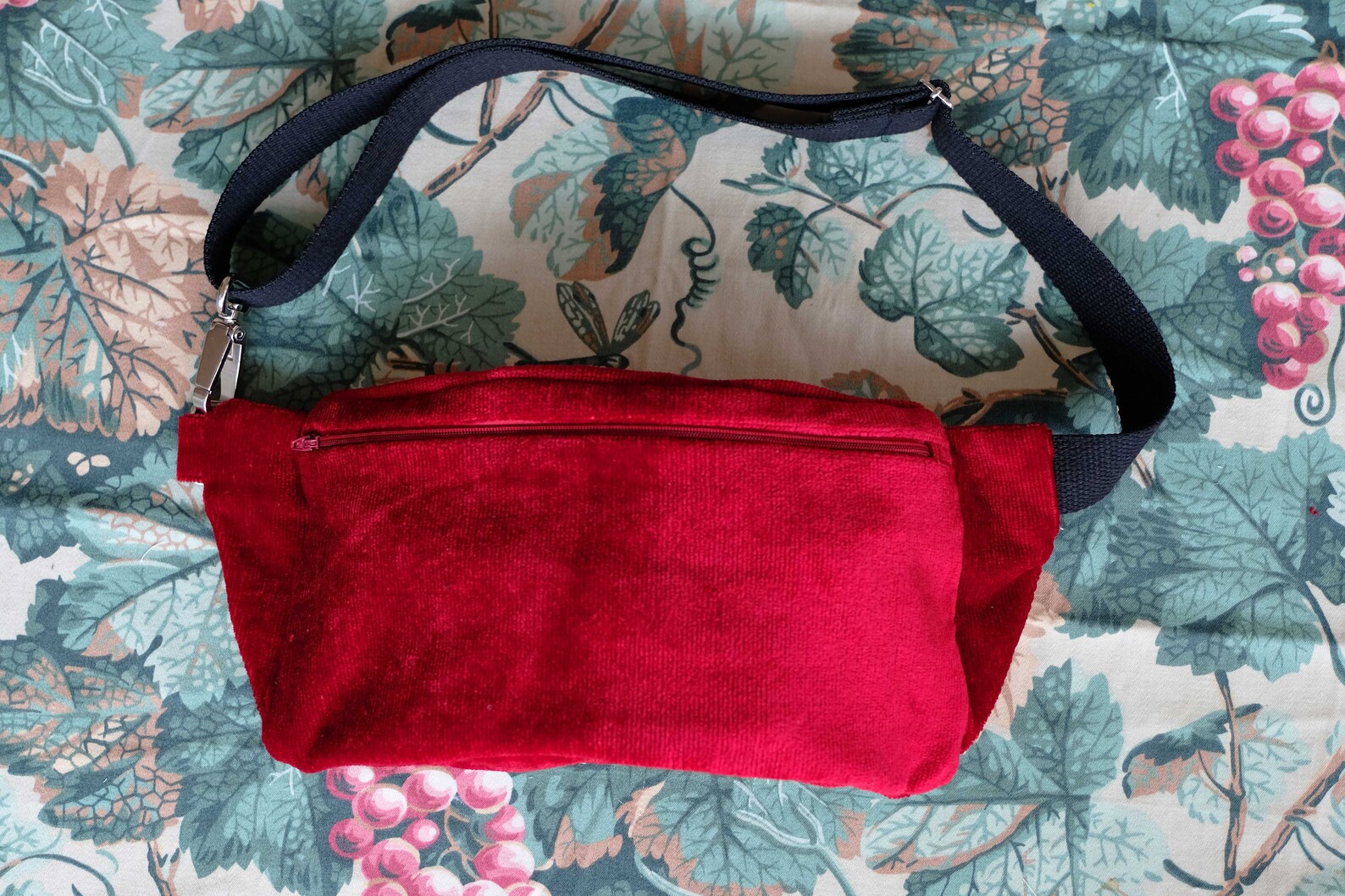 RED VELVET Waist Bag Big Size Etsy