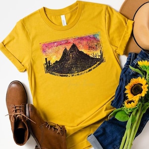 Desert scenic sunset T-shirt