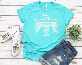 Tribal, Aztec Thunderbird shirt