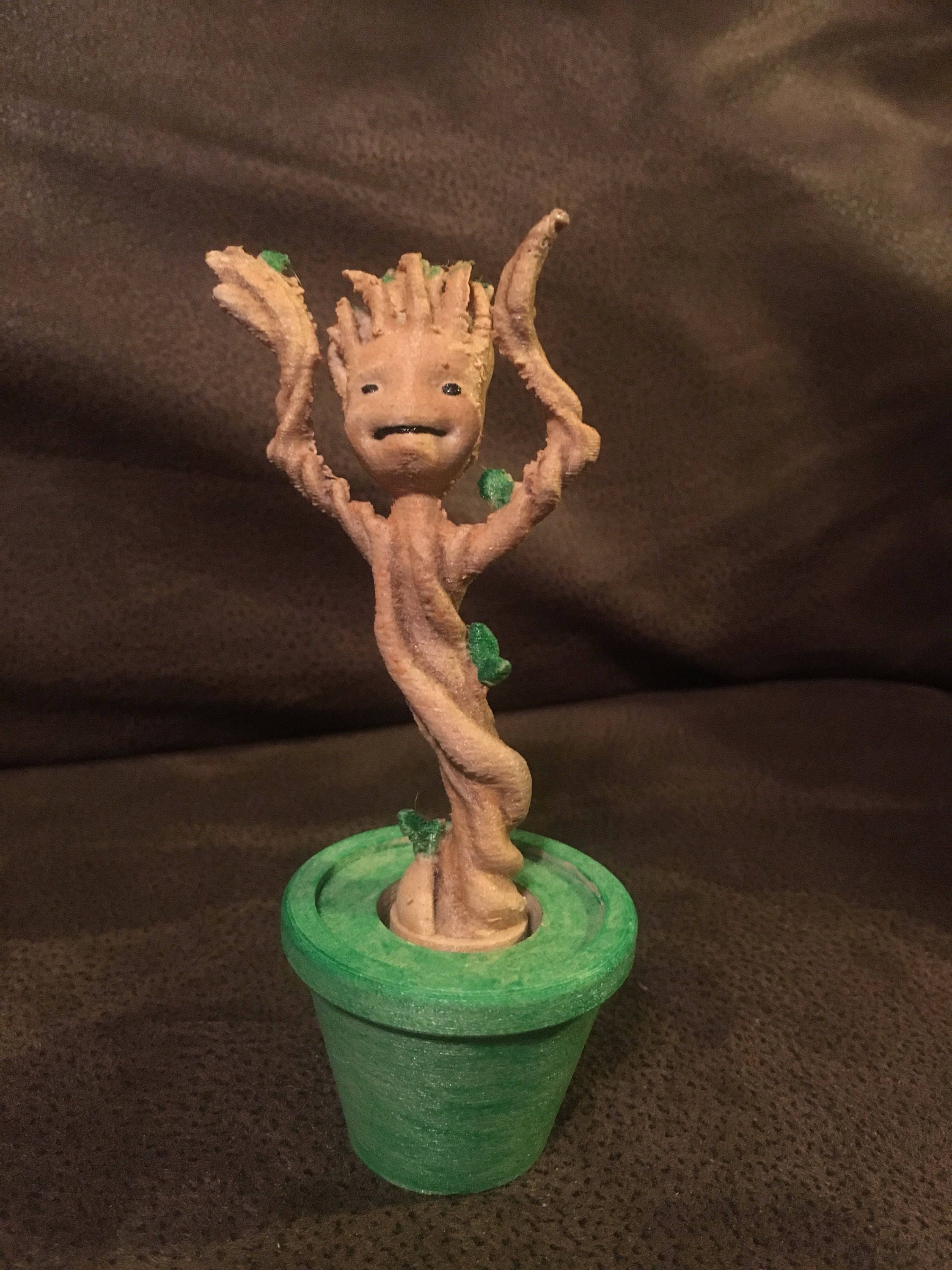 Groot Dansant En Pot Etsy