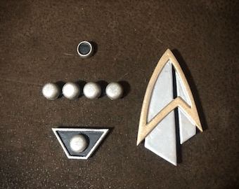 Star Trek Picard Badge & PIP sets