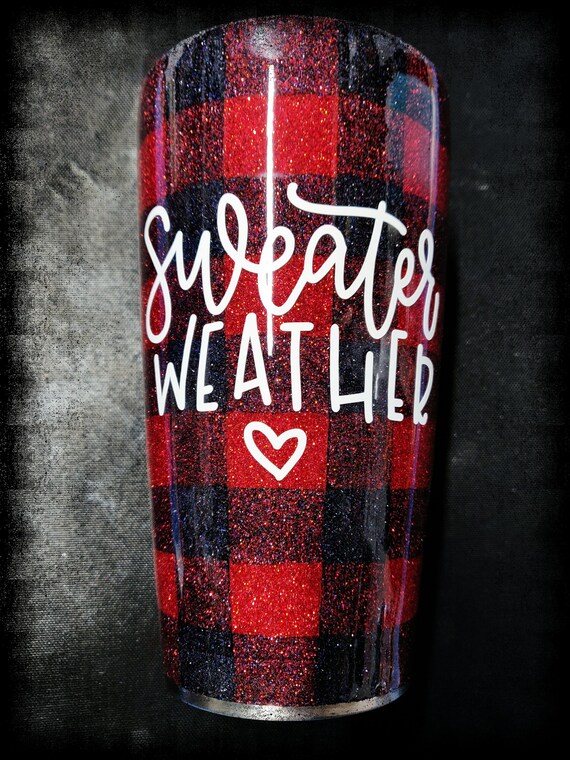plaid tumbler