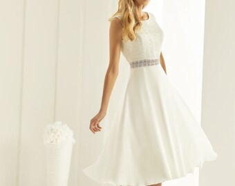 etsy short wedding dress