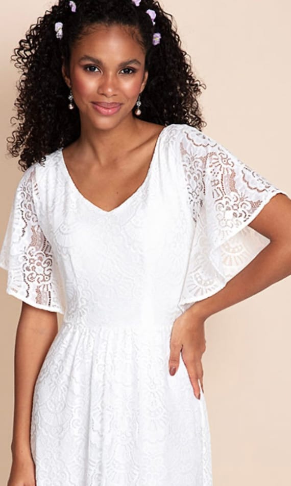 Loose fitting wedding dresses sale
