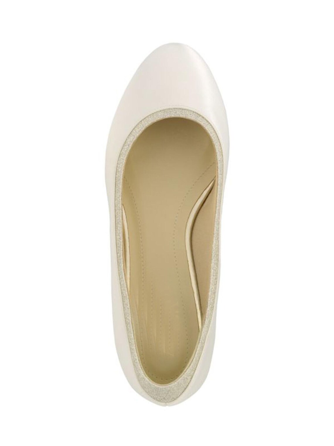 Ivory Satin Flat Wedding Shoes Ivory Bridal Low Heel Shoes Etsy UK
