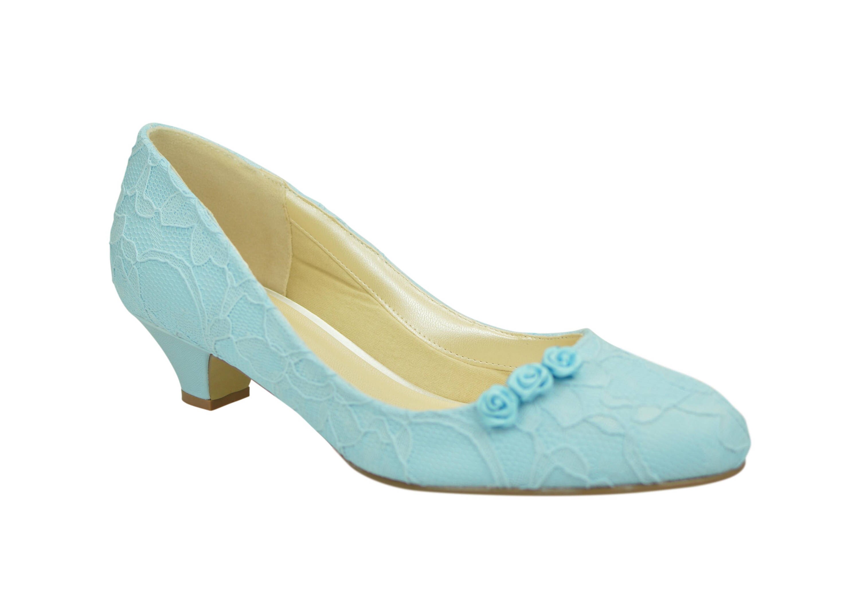 light blue court shoes