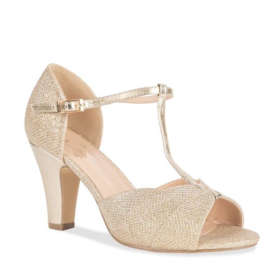Champagne wide shop fit shoes